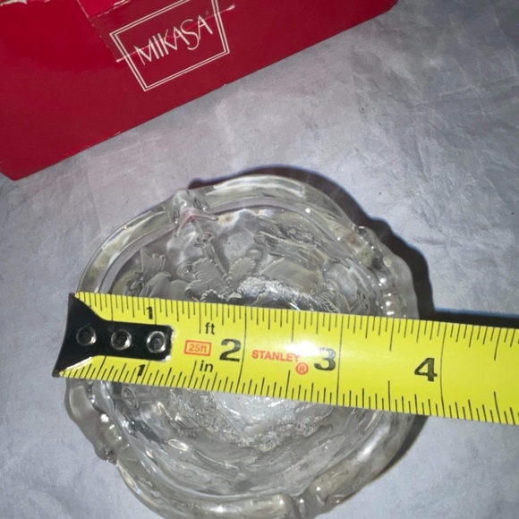 Set of 2 Mikasa Holiday Lights Crystal Votive Angel Candle Holders EUC - Picture 3 of 3